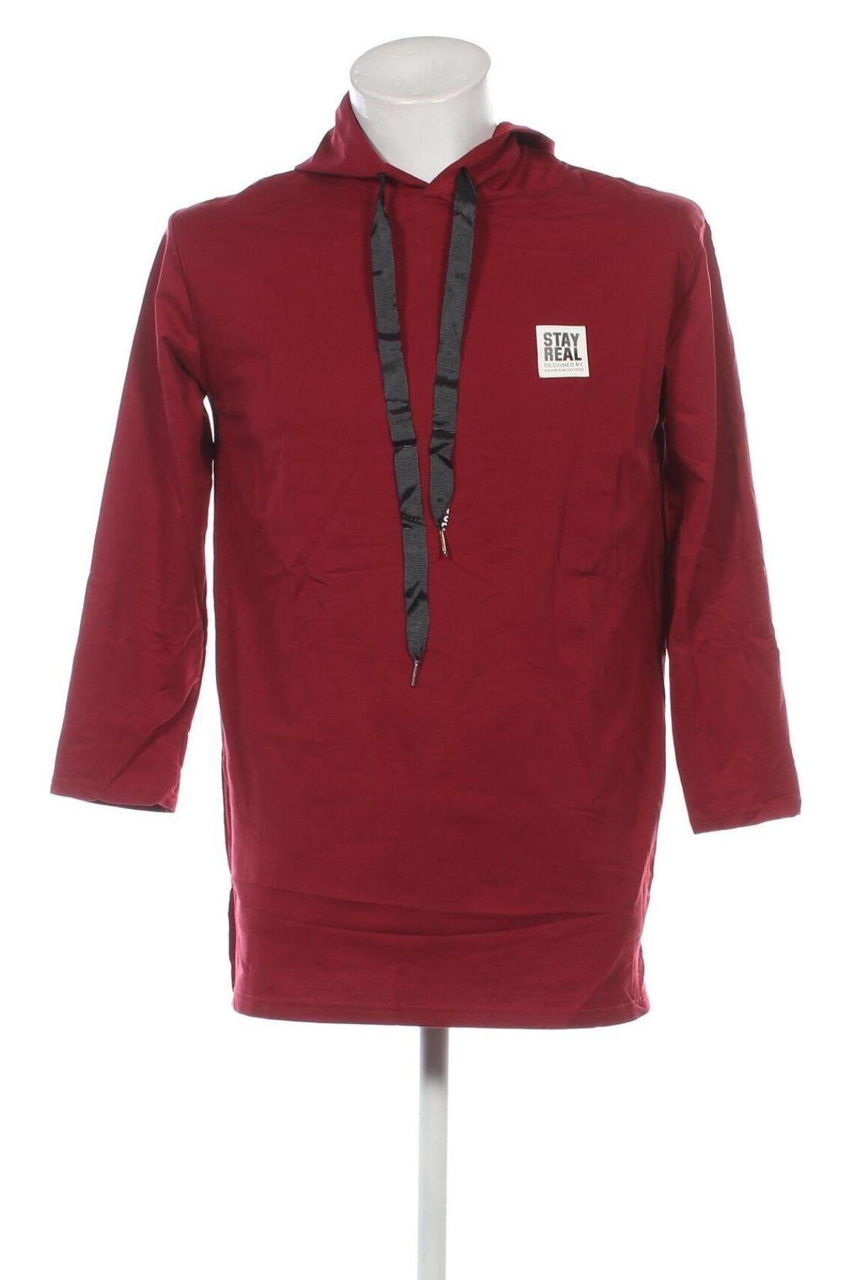 Herren Sweatshirt, Größe L, Farbe Rot, Preis 20,29 €