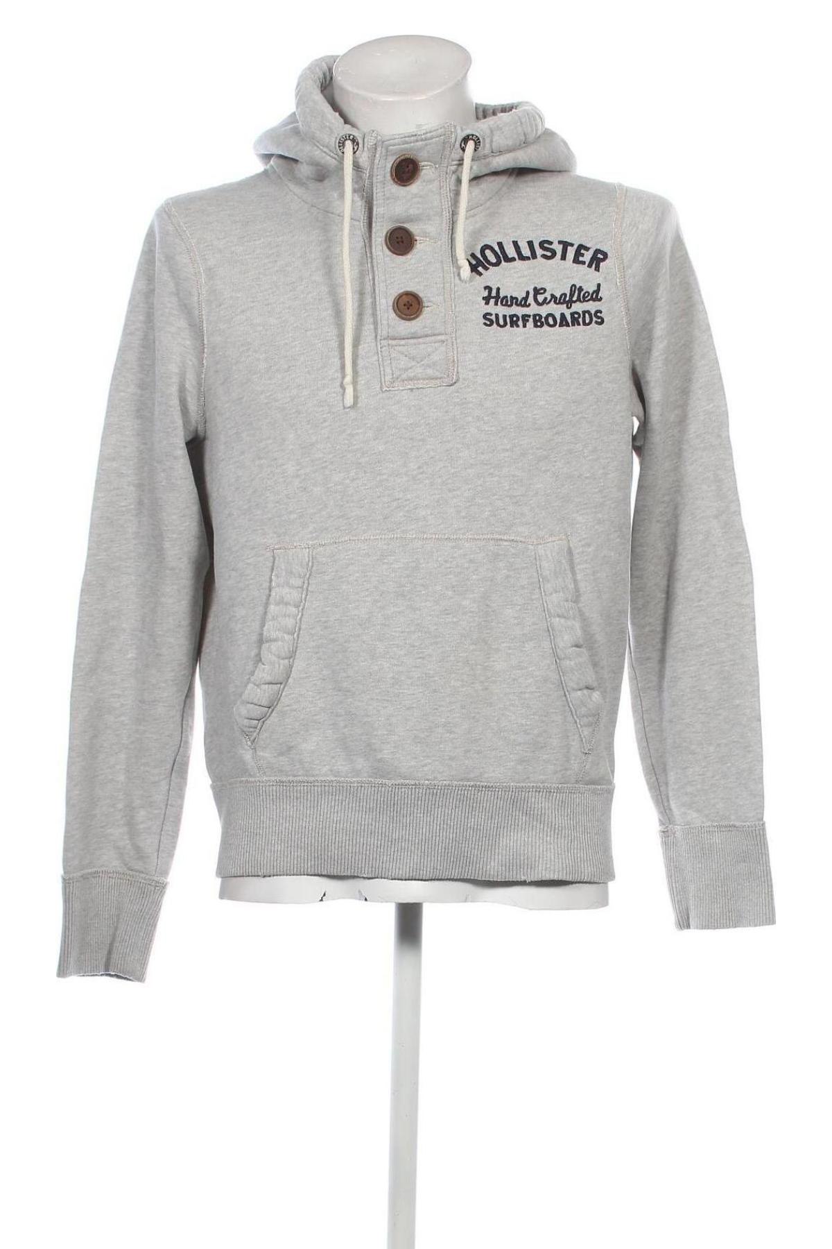 Herren Sweatshirt Hollister, Größe L, Farbe Grau, Preis € 28,99