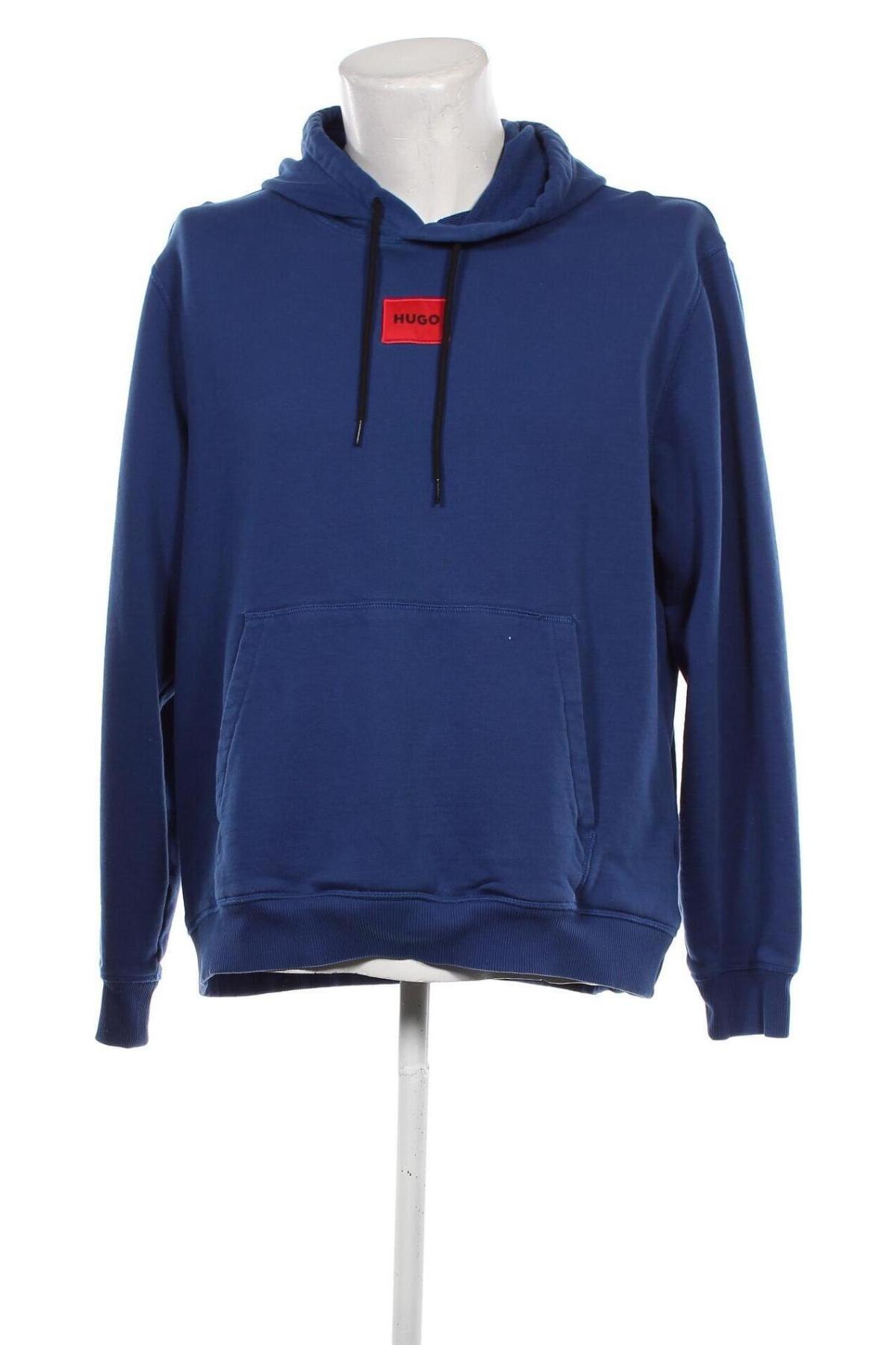 Herren Sweatshirt Hugo Boss, Größe XXL, Farbe Blau, Preis 59,29 €