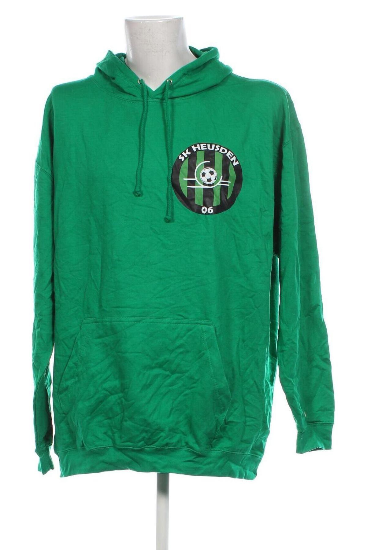 Herren Sweatshirt Just hoods, Größe 3XL, Farbe Grün, Preis 9,49 €