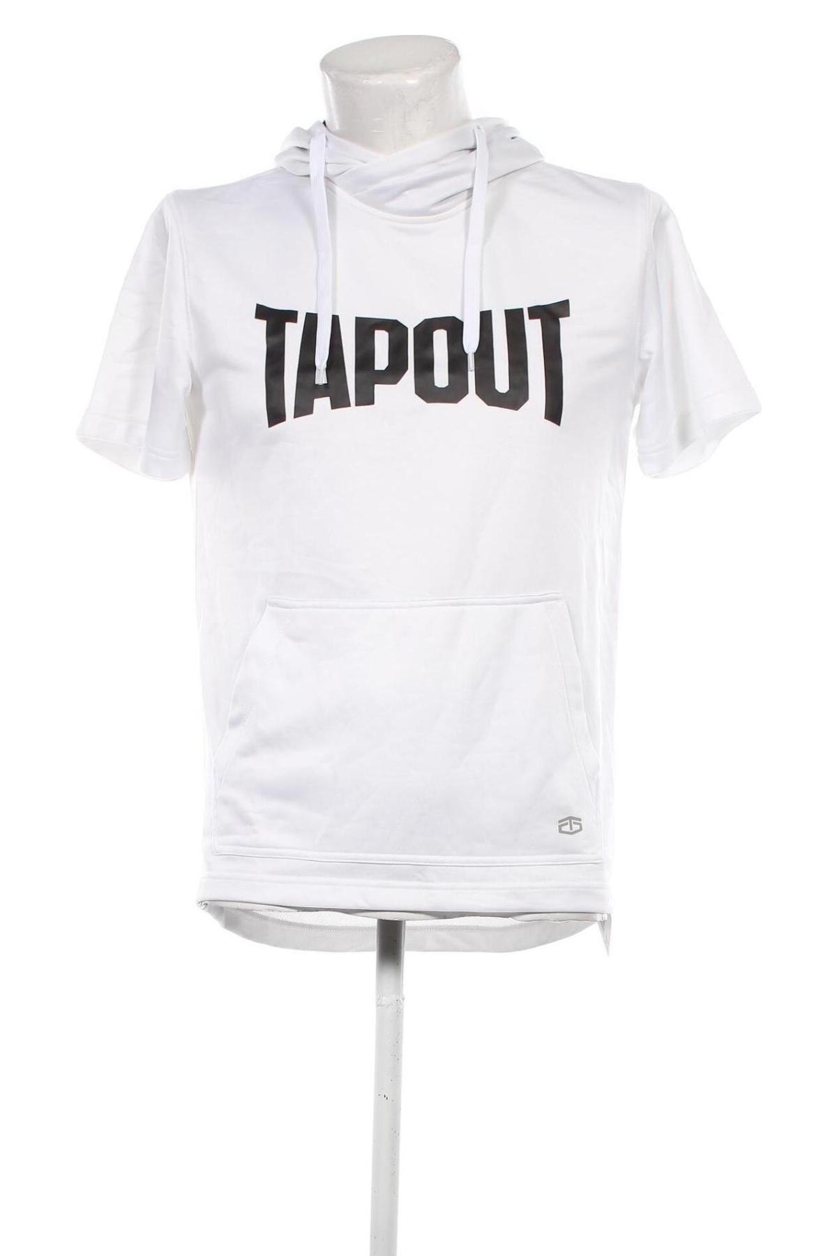 Herren Sweatshirt Tapout, Größe S, Farbe Weiß, Preis 22,49 €