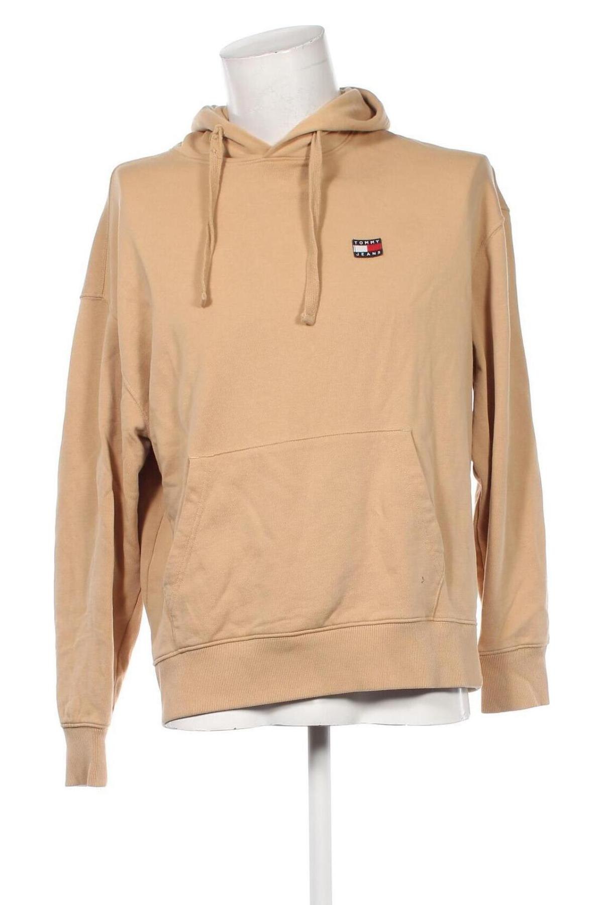 Herren Sweatshirt Tommy Jeans, Größe M, Farbe Beige, Preis 82,99 €