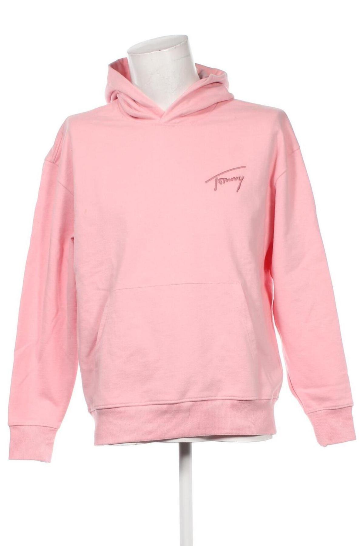 Herren Sweatshirt Tommy Jeans, Größe S, Farbe Rosa, Preis 126,99 €