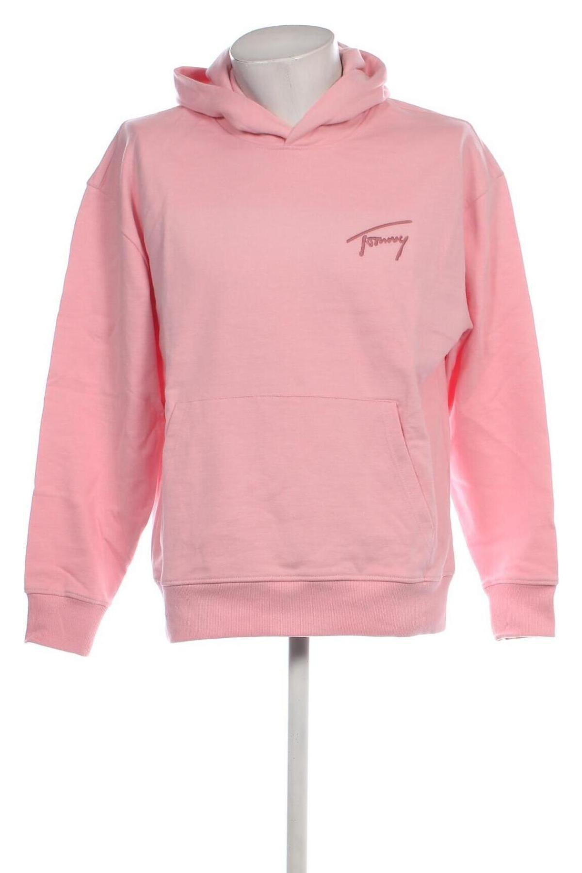 Herren Sweatshirt Tommy Jeans, Größe S, Farbe Rosa, Preis 126,99 €