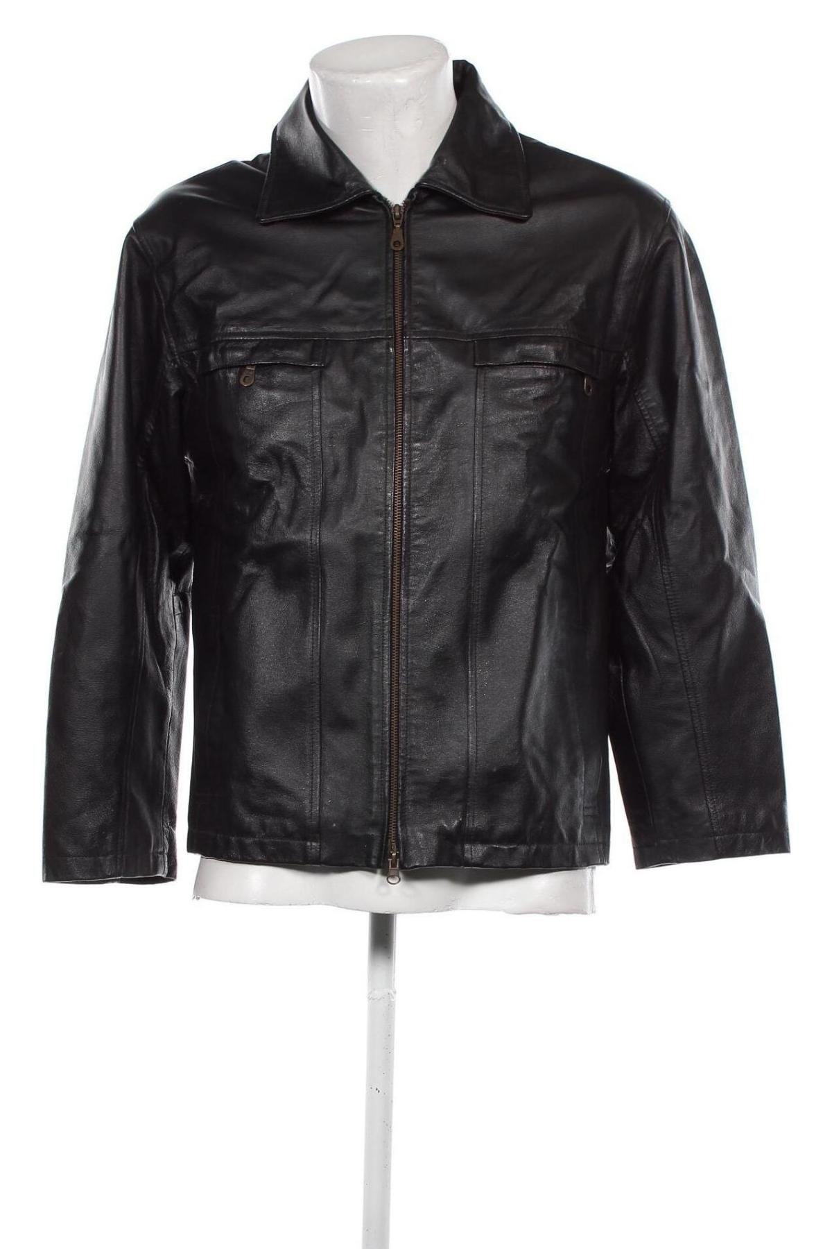 Herren Lederjacke Casual Clothes Company, Größe L, Farbe Schwarz, Preis € 69,79