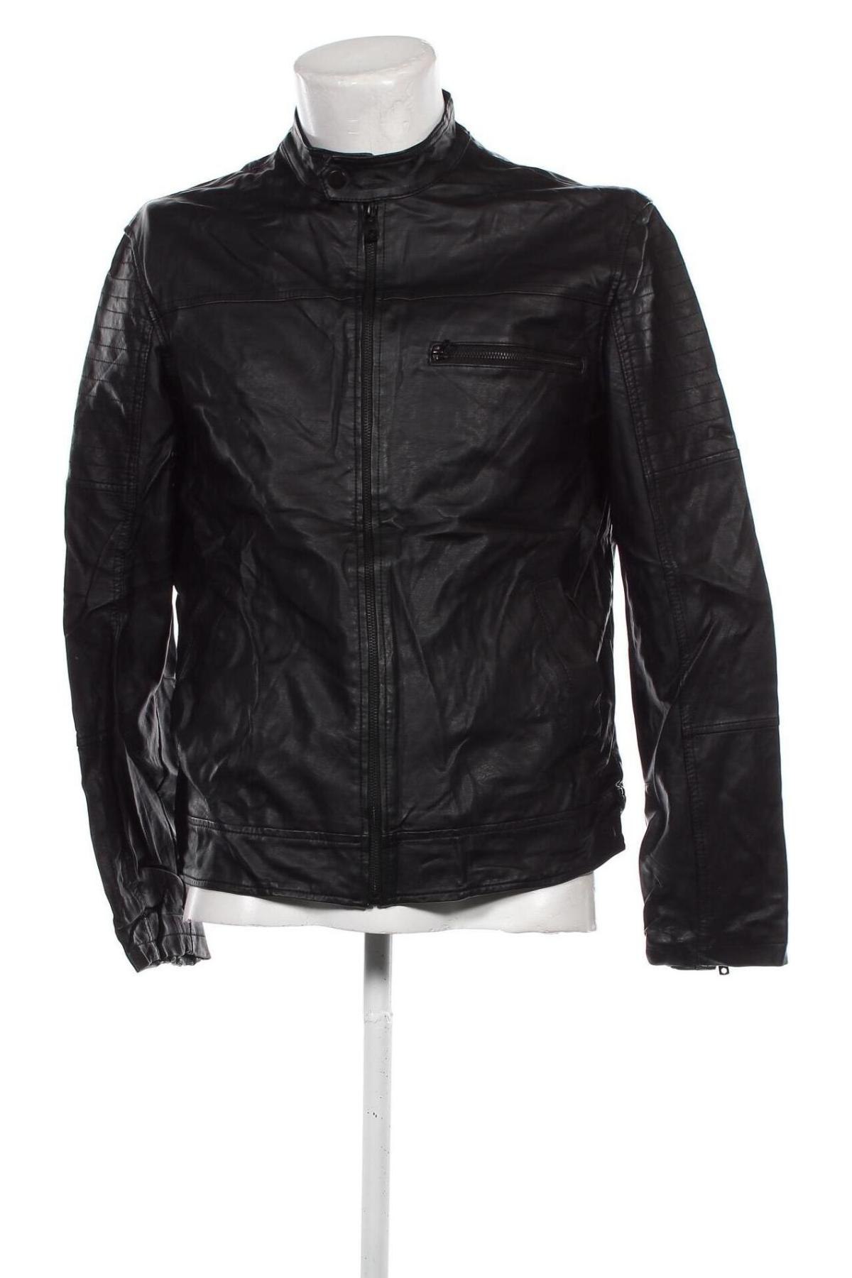 Herren Lederjacke Target, Größe M, Farbe Schwarz, Preis € 25,99