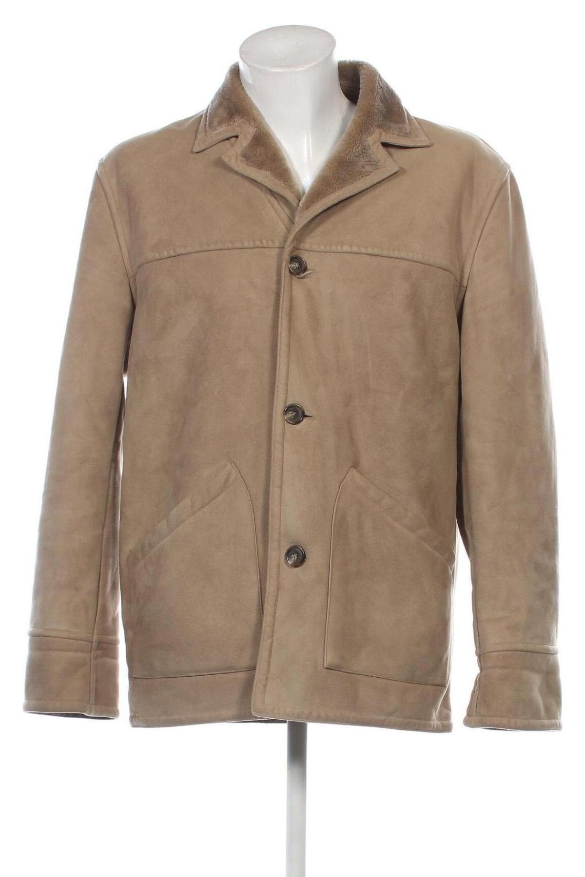 Herrenmantel Zara, Größe XL, Farbe Beige, Preis 23,99 €