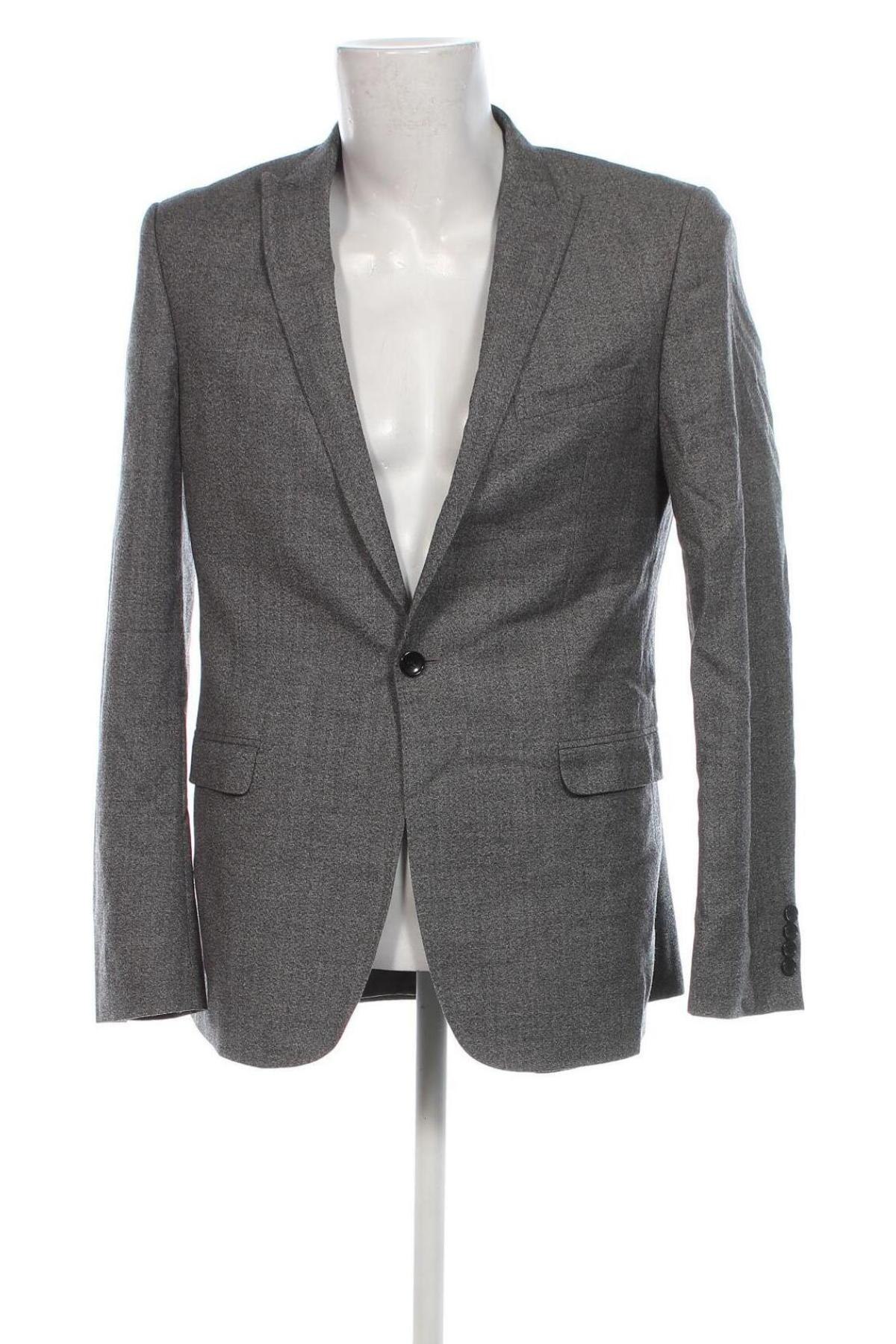 Herren Sakko French Connection, Größe L, Farbe Grau, Preis € 71,99