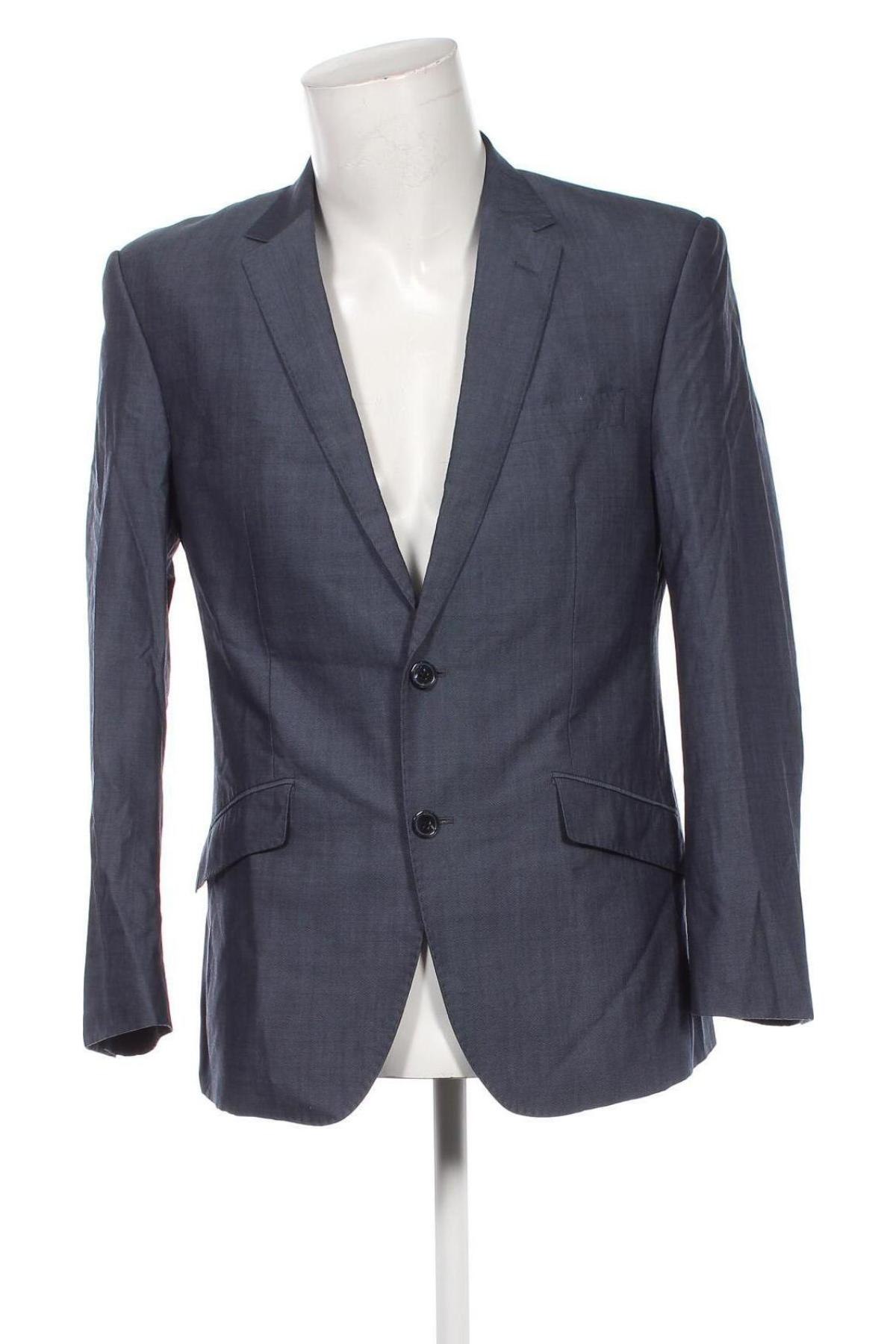 Herren Sakko Marks & Spencer, Größe L, Farbe Blau, Preis € 21,99