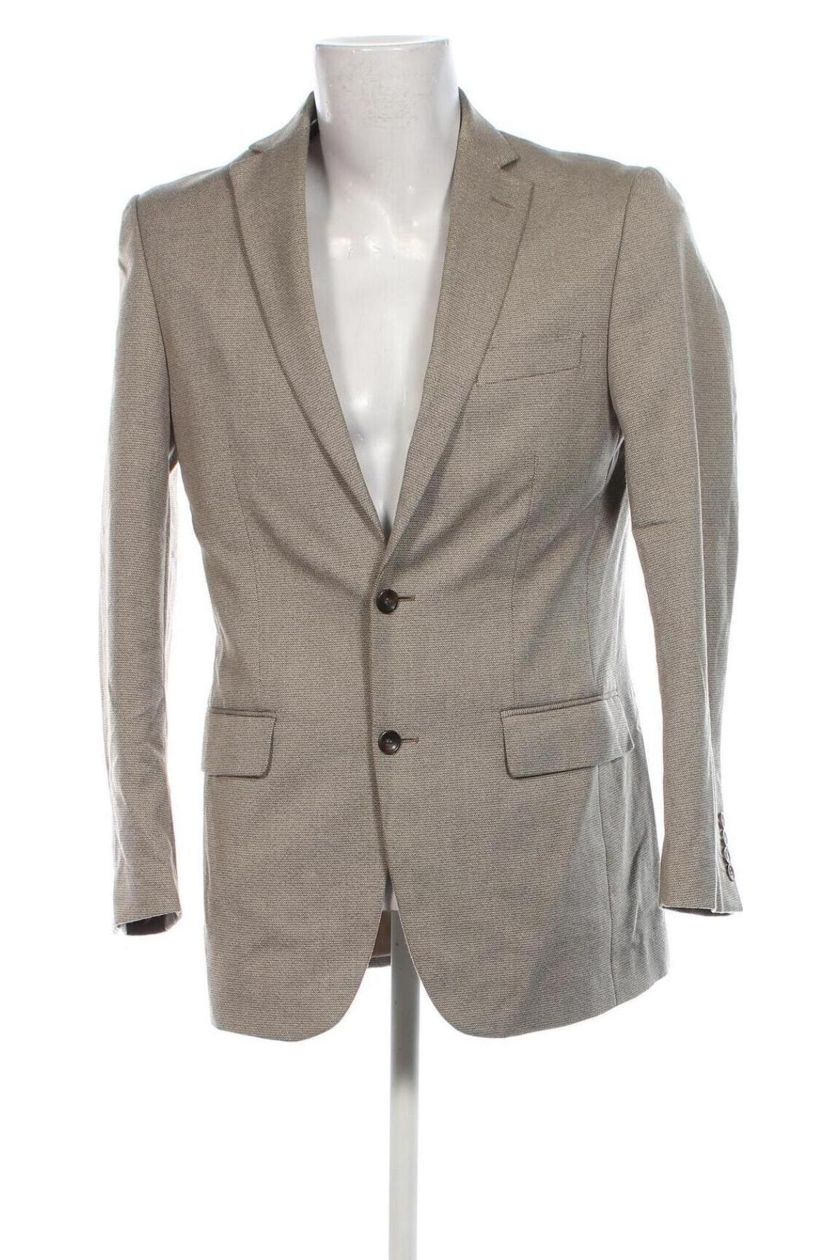 Herren Sakko Marks & Spencer, Größe L, Farbe Beige, Preis € 21,99