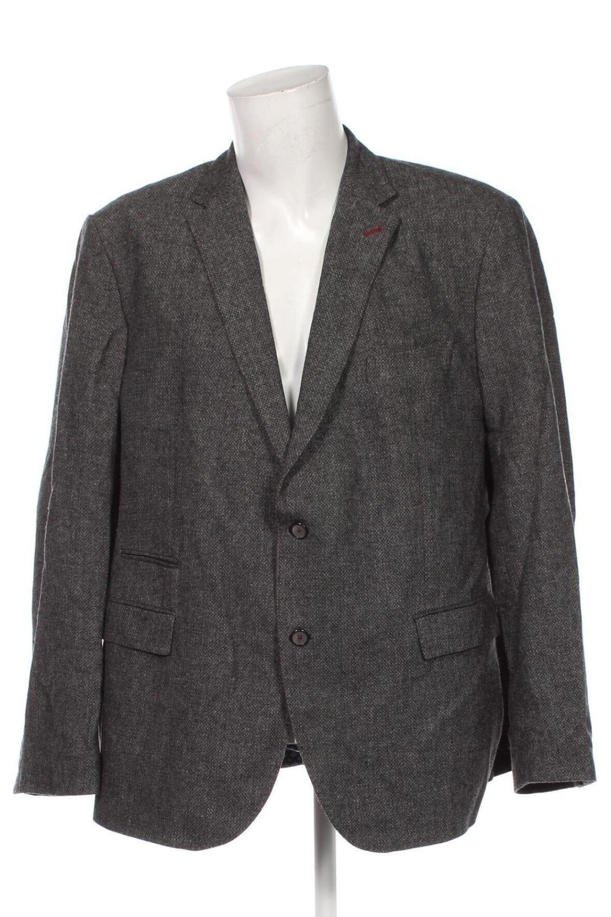 Мъжко сако Pierre Cardin, Размер 4XL, Цвят Сив, Цена 103,29 лв.