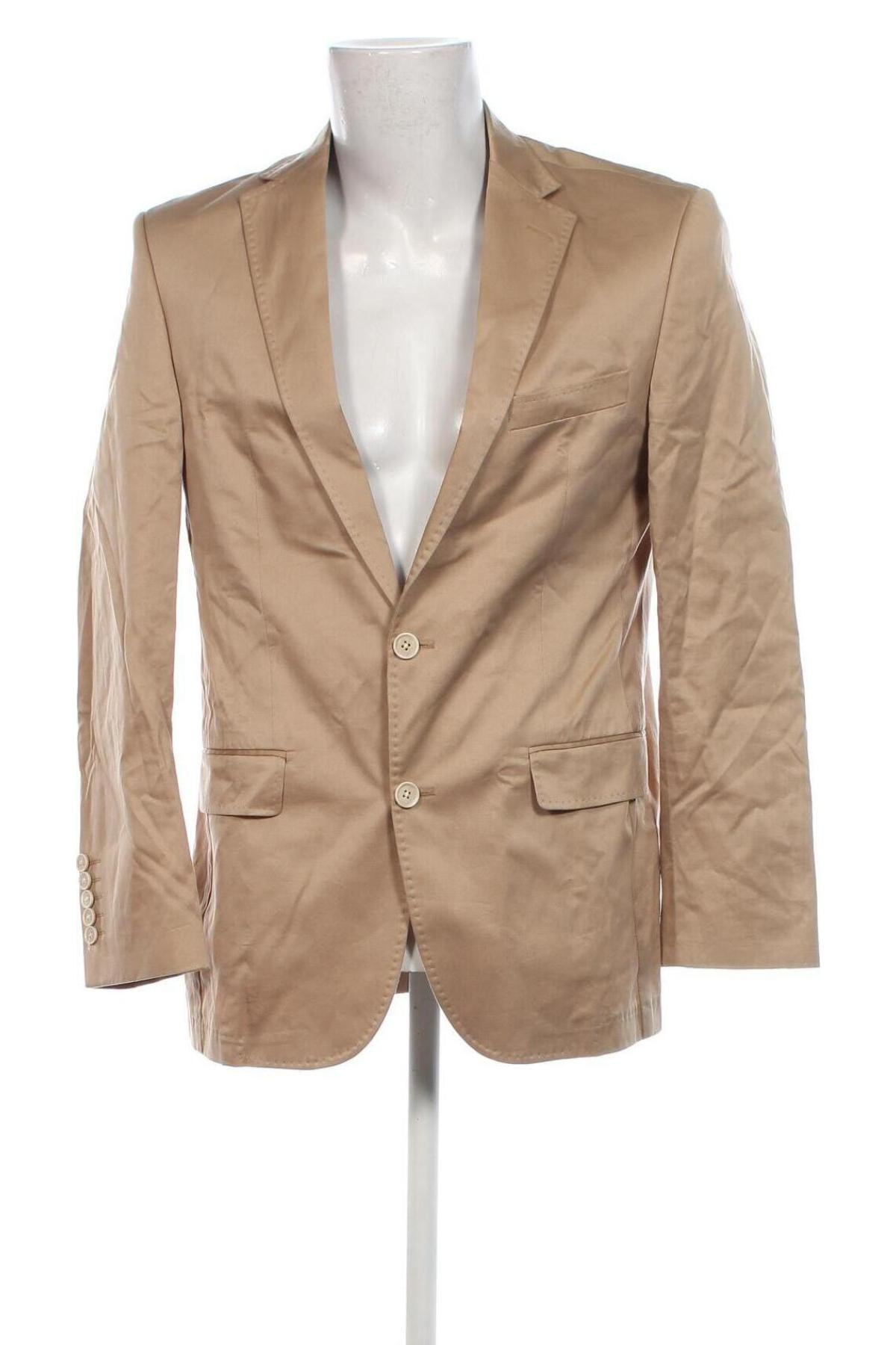 Herren Sakko Pierre Cardin, Größe L, Farbe Beige, Preis € 71,99