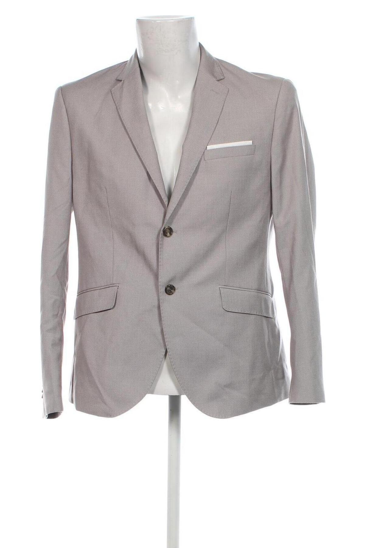 Herren Sakko Selected Homme, Größe L, Farbe Grau, Preis € 32,99