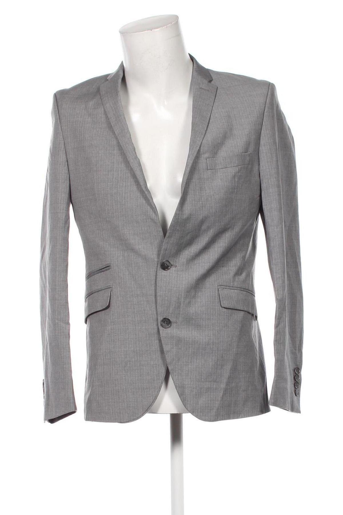 Herren Sakko Selected Homme, Größe L, Farbe Grau, Preis € 61,99