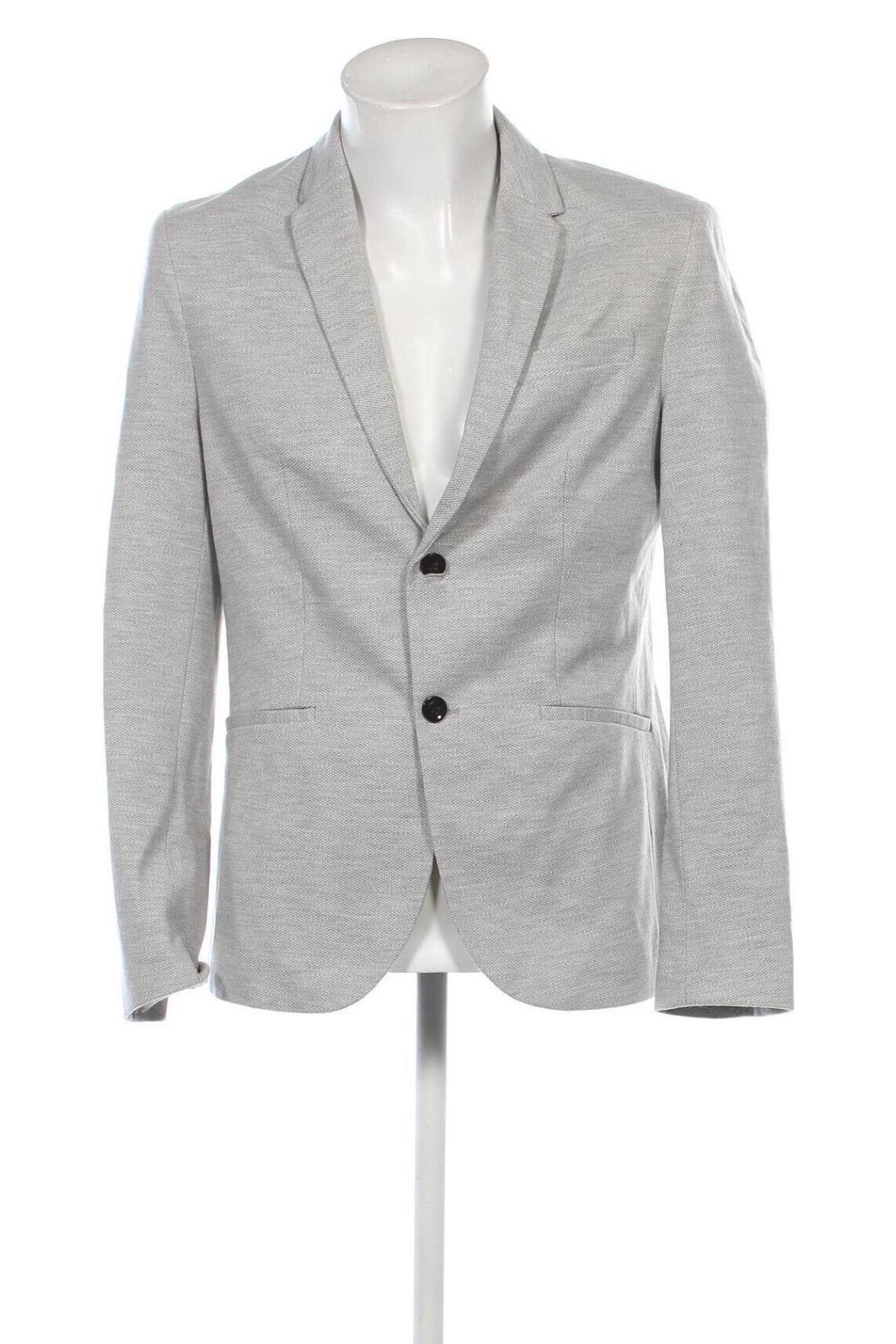 Herren Sakko Zara, Größe L, Farbe Grau, Preis € 26,99