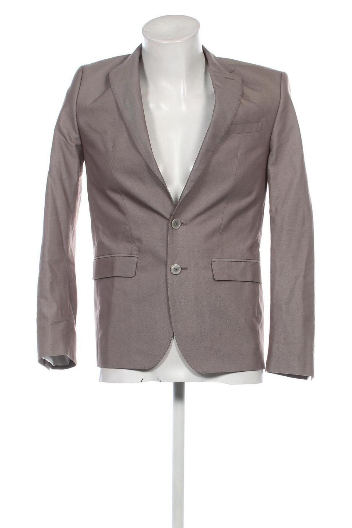 Herren Sakko Zara Man, Größe M, Farbe Beige, Preis € 15,99