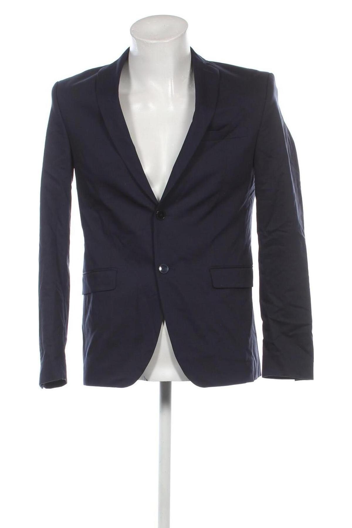 Herren Sakko Zara Man, Größe M, Farbe Blau, Preis € 26,99