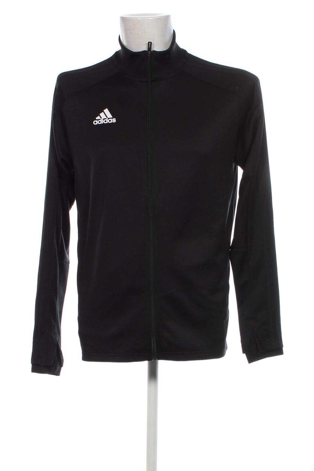 Herren Sportoberteil Adidas, Größe M, Farbe Schwarz, Preis € 10,99