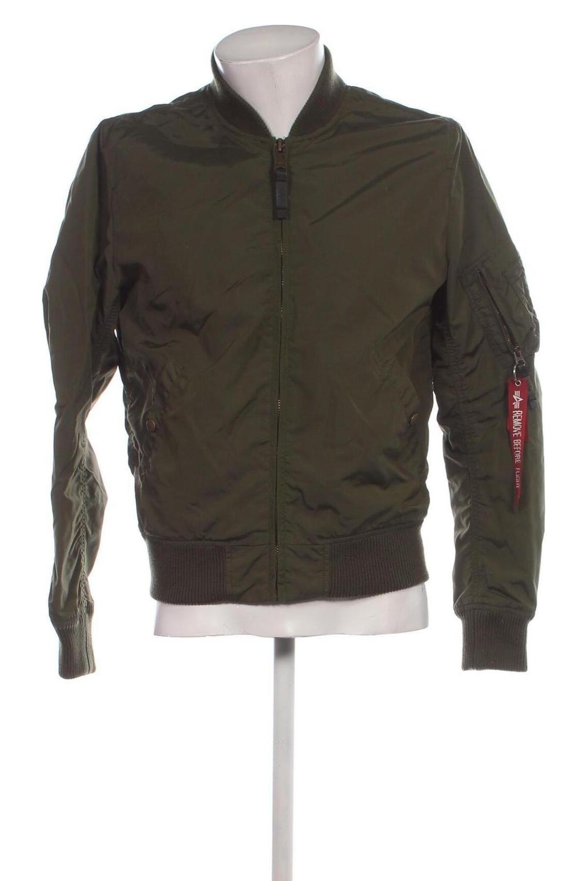 Férfi dzseki Alpha Industries, Méret M, Szín Zöld, Ár 19 208 Ft