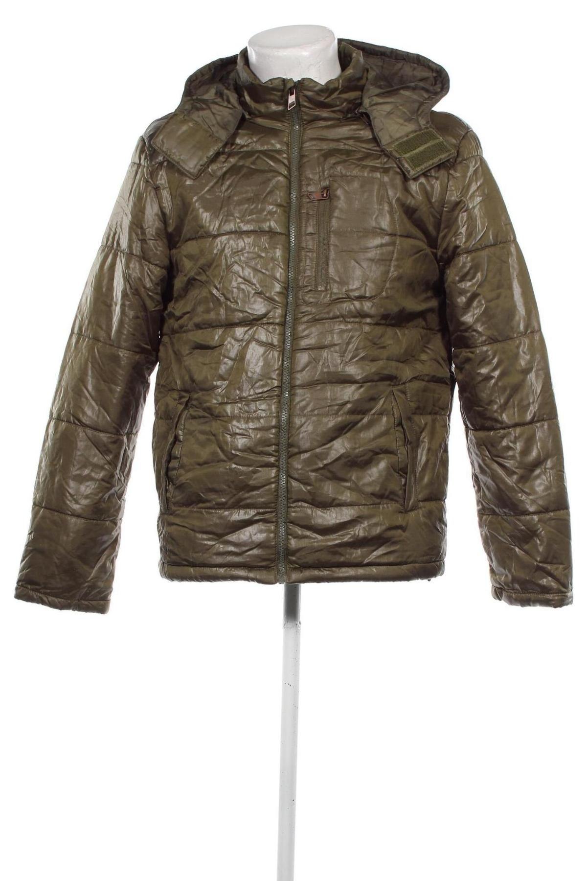 Herrenjacke Giordano, Größe L, Farbe Grün, Preis € 33,79