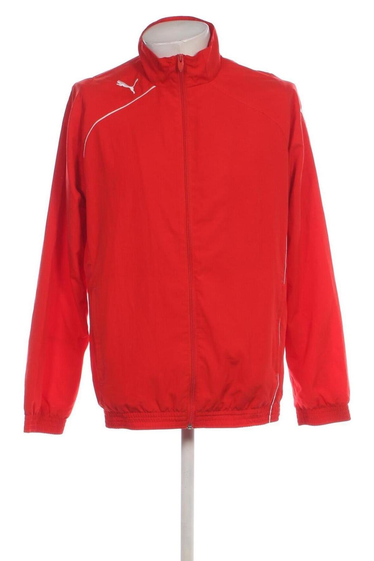 Herrenjacke PUMA, Größe M, Farbe Rot, Preis 15,99 €