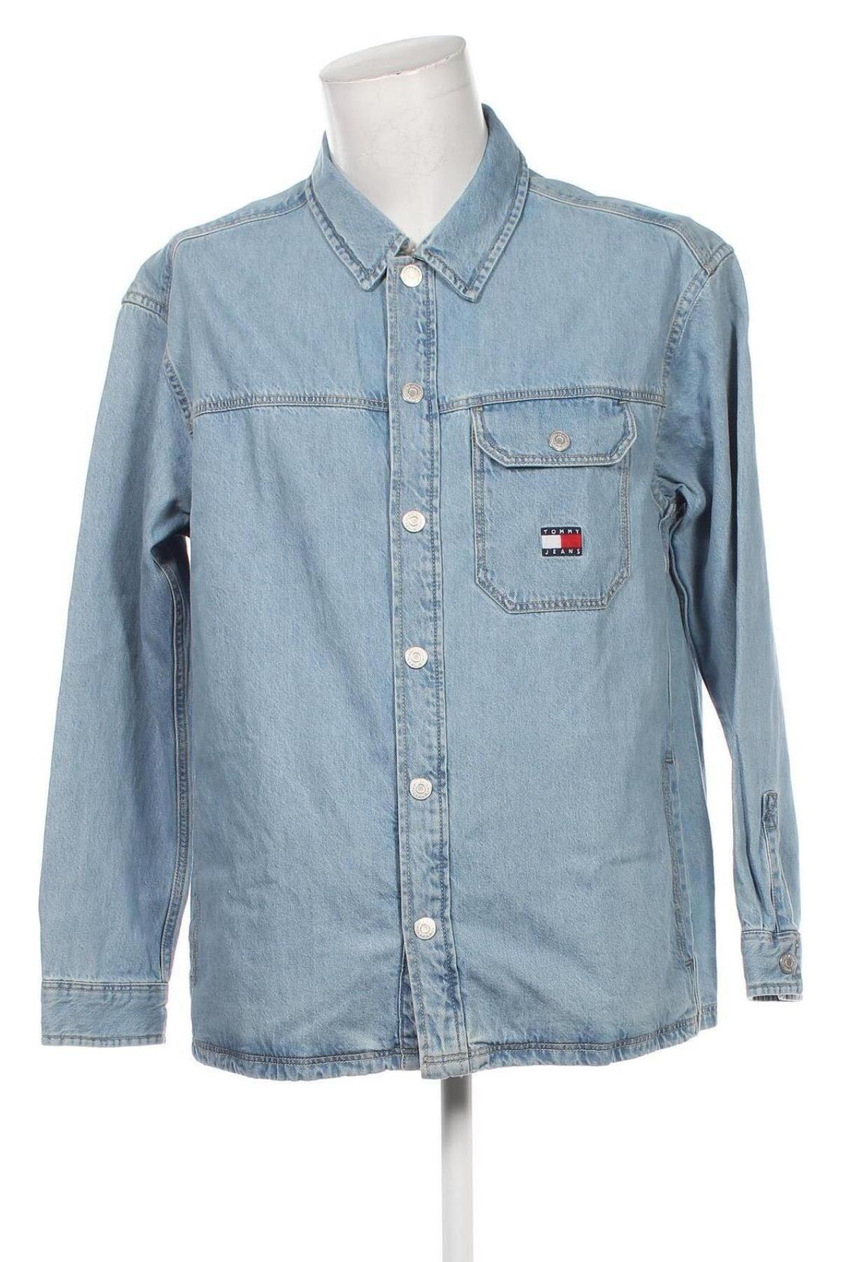 Pánska bunda  Tommy Jeans, Veľkosť L, Farba Modrá, Cena  131,95 €