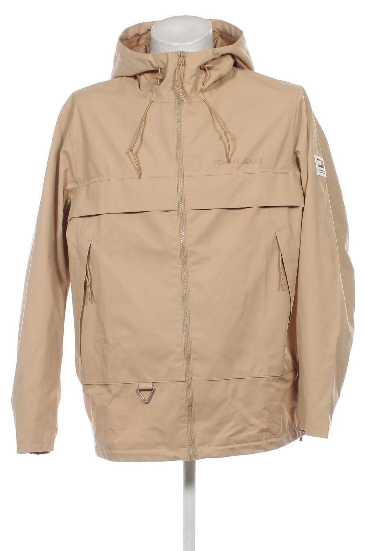 Herrenjacke Tommy Jeans, Größe XL, Farbe Beige, Preis 208,49 €