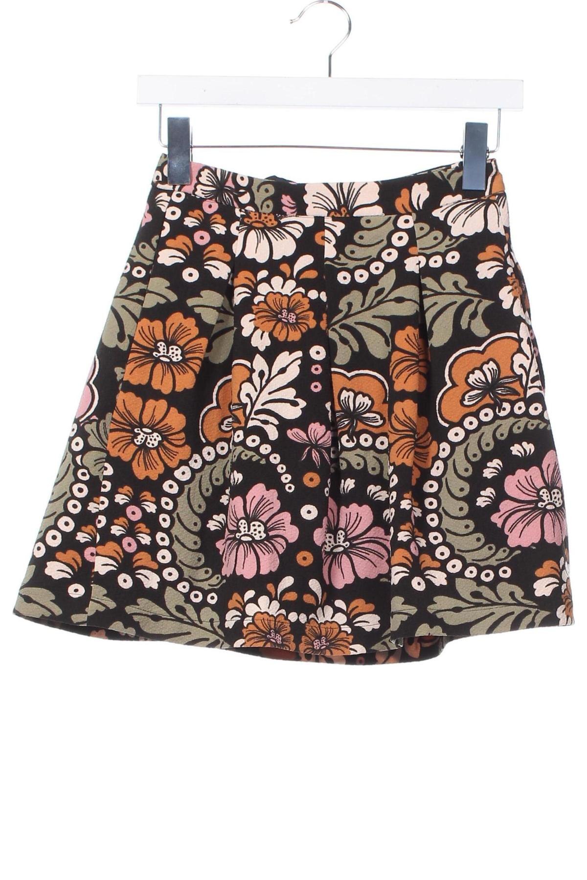 Fustă H&M, Mărime XXS, Culoare Multicolor, Preț 21,99 Lei