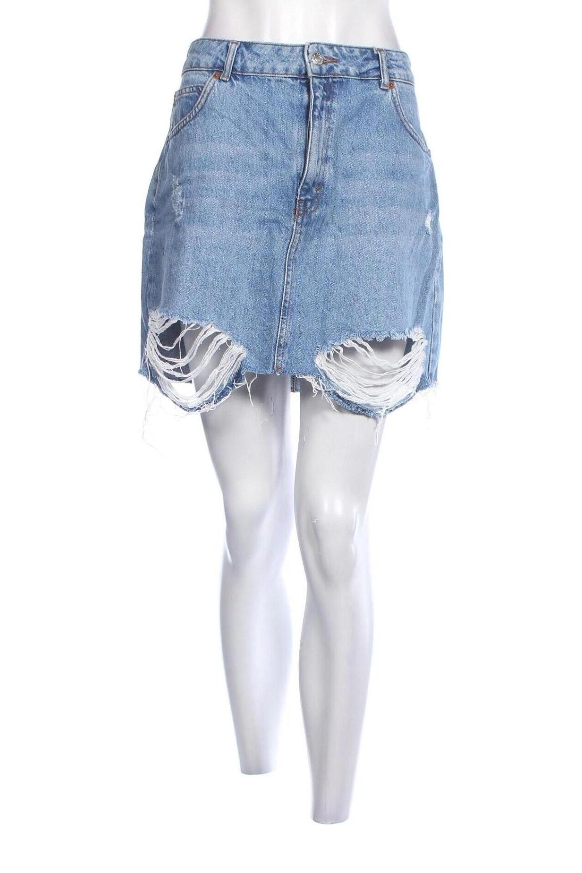 Rock Topshop, Größe L, Farbe Blau, Preis 28,79 €