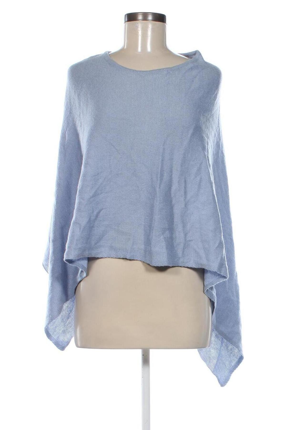 Poncho, Größe S, Farbe Blau, Preis € 10,99