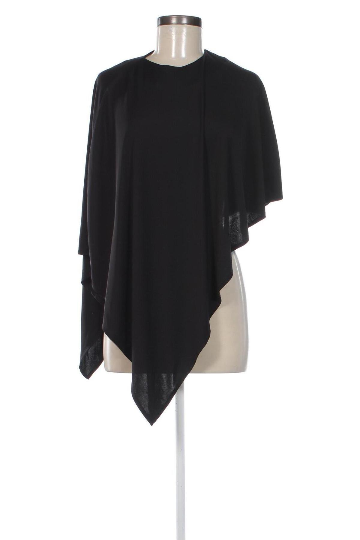 Poncho Zara, Mărime L, Culoare Negru, Preț 116,59 Lei