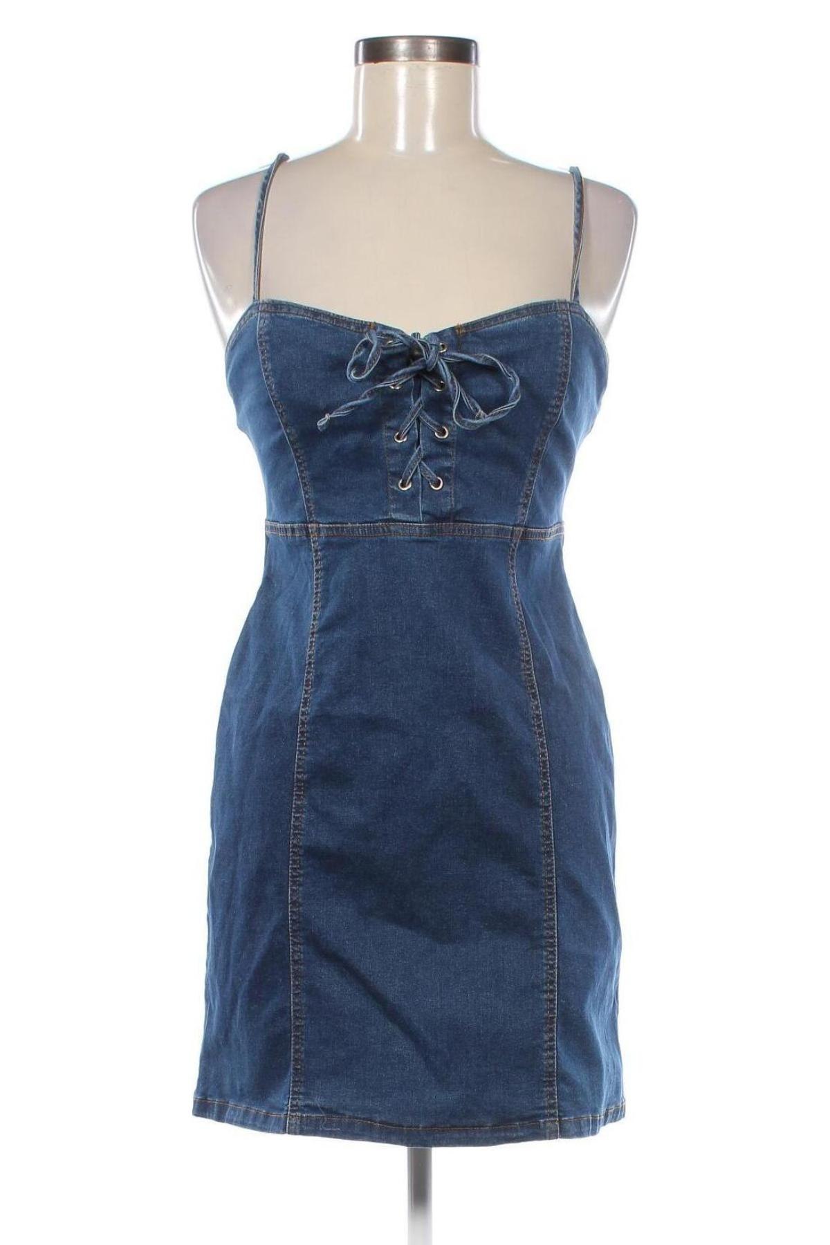 Kleid, Größe M, Farbe Blau, Preis 8,99 €