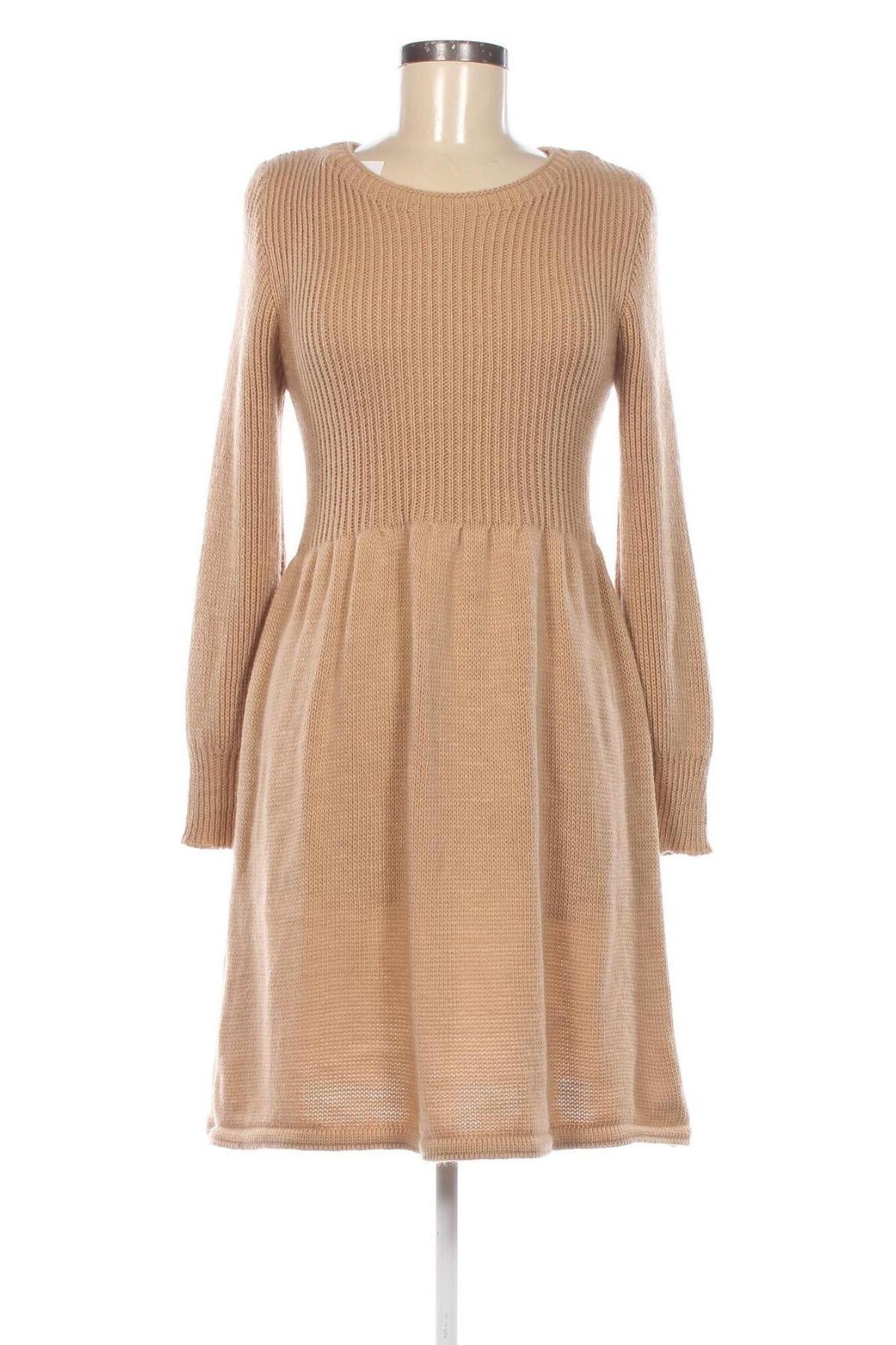 Kleid, Größe M, Farbe Beige, Preis 10,99 €