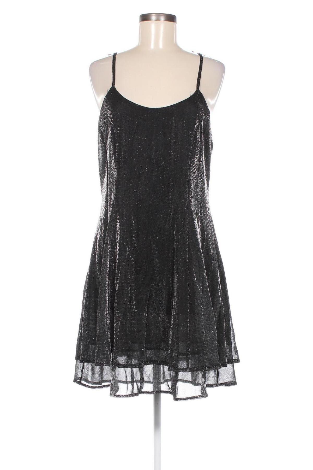 Kleid, Größe L, Farbe Silber, Preis 8,49 €