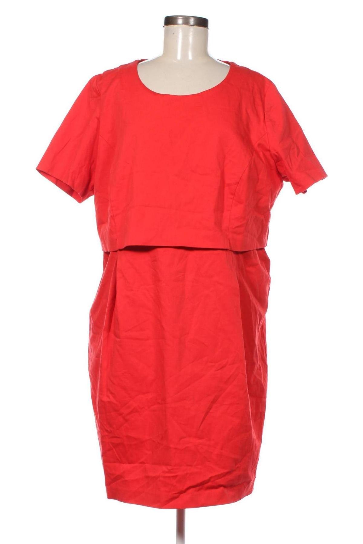 Kleid Alba Moda, Größe XXL, Farbe Rot, Preis 56,99 €