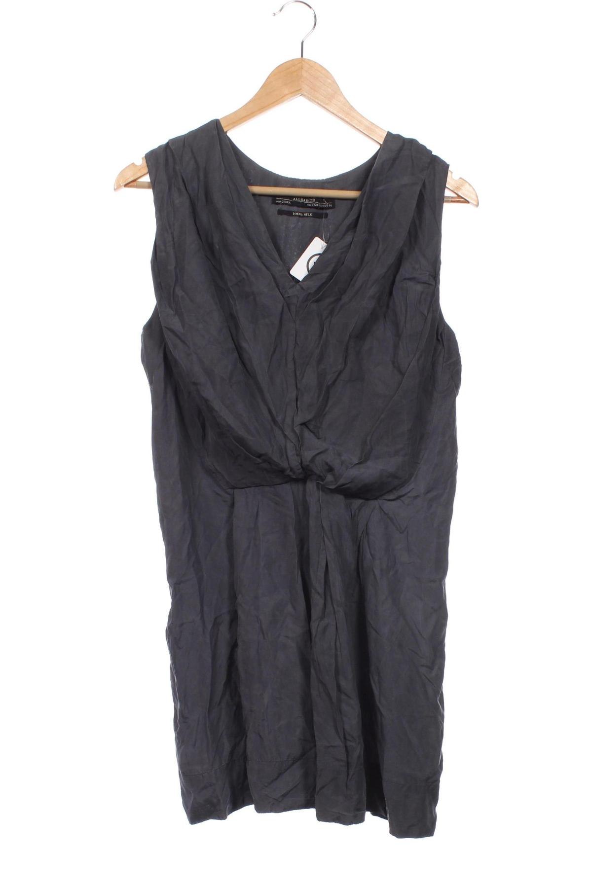 Kleid AllSaints, Größe S, Farbe Grau, Preis € 59,49