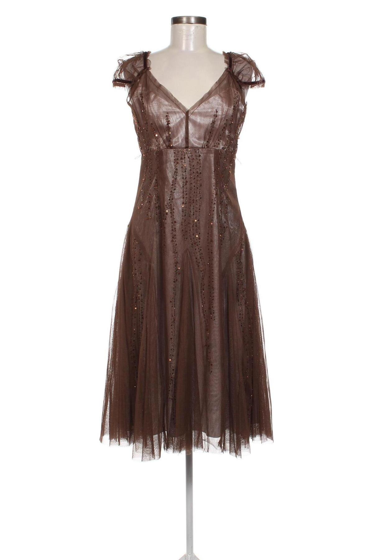 Kleid Almost Famous, Größe M, Farbe Braun, Preis 56,37 €