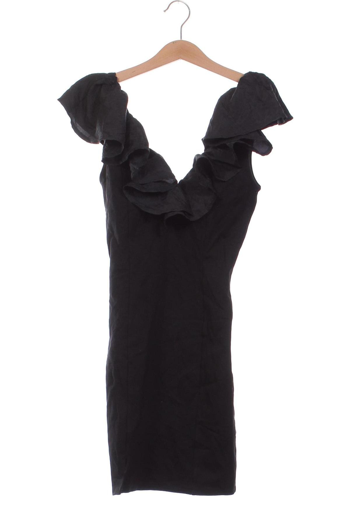 Rochie Bershka, Mărime XS, Culoare Negru, Preț 48,99 Lei