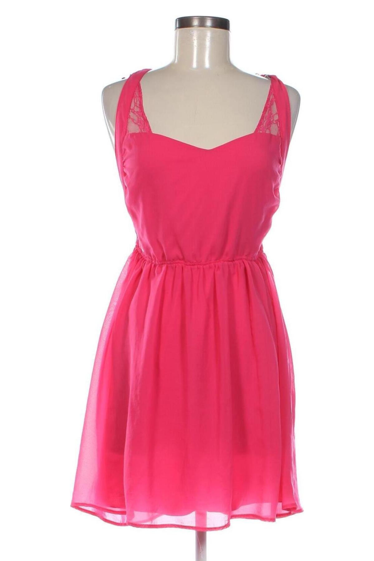 Kleid Bershka, Größe M, Farbe Rosa, Preis 14,84 €