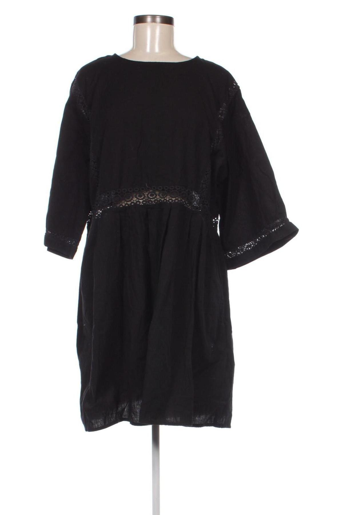 Kleid Boohoo, Größe XXL, Farbe Schwarz, Preis 17,99 €