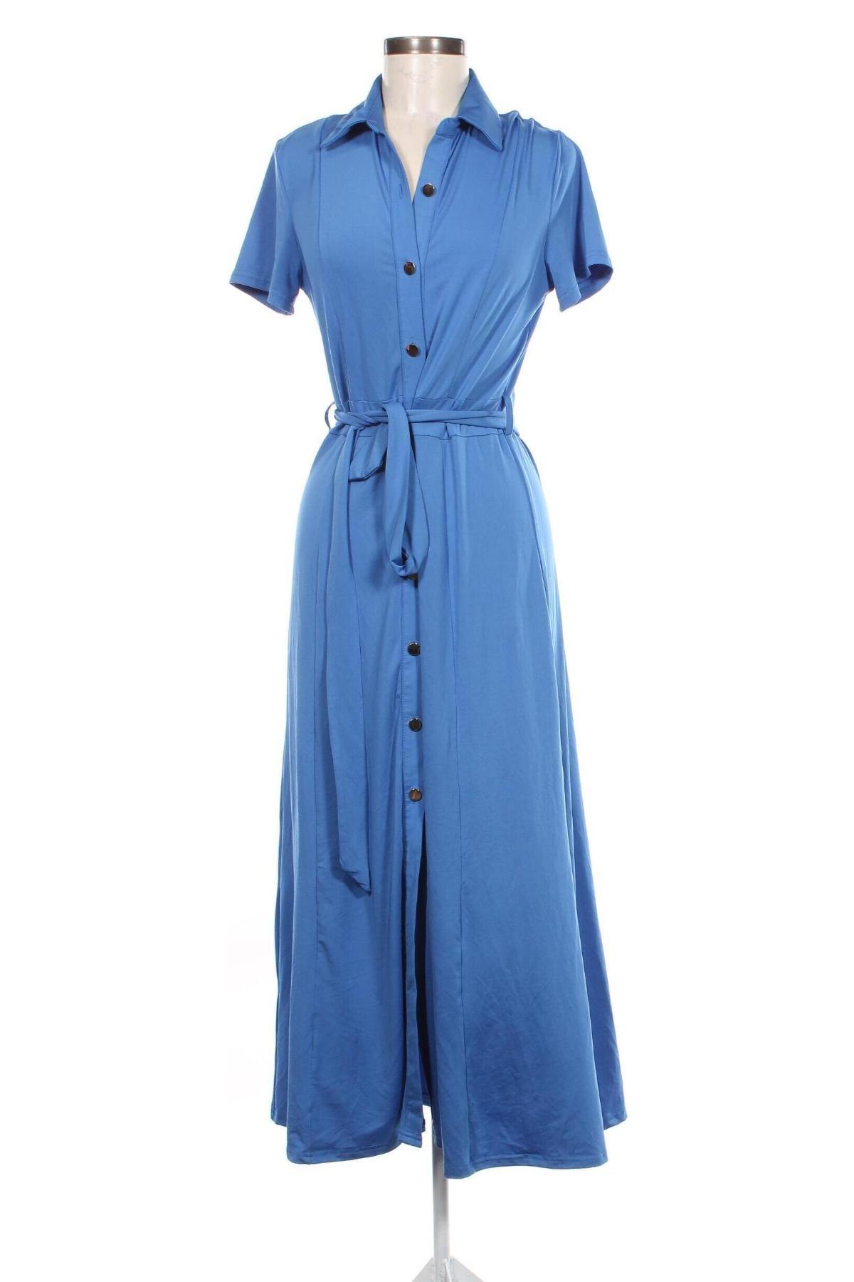 Kleid By Swan Paris, Größe L, Farbe Blau, Preis € 51,99