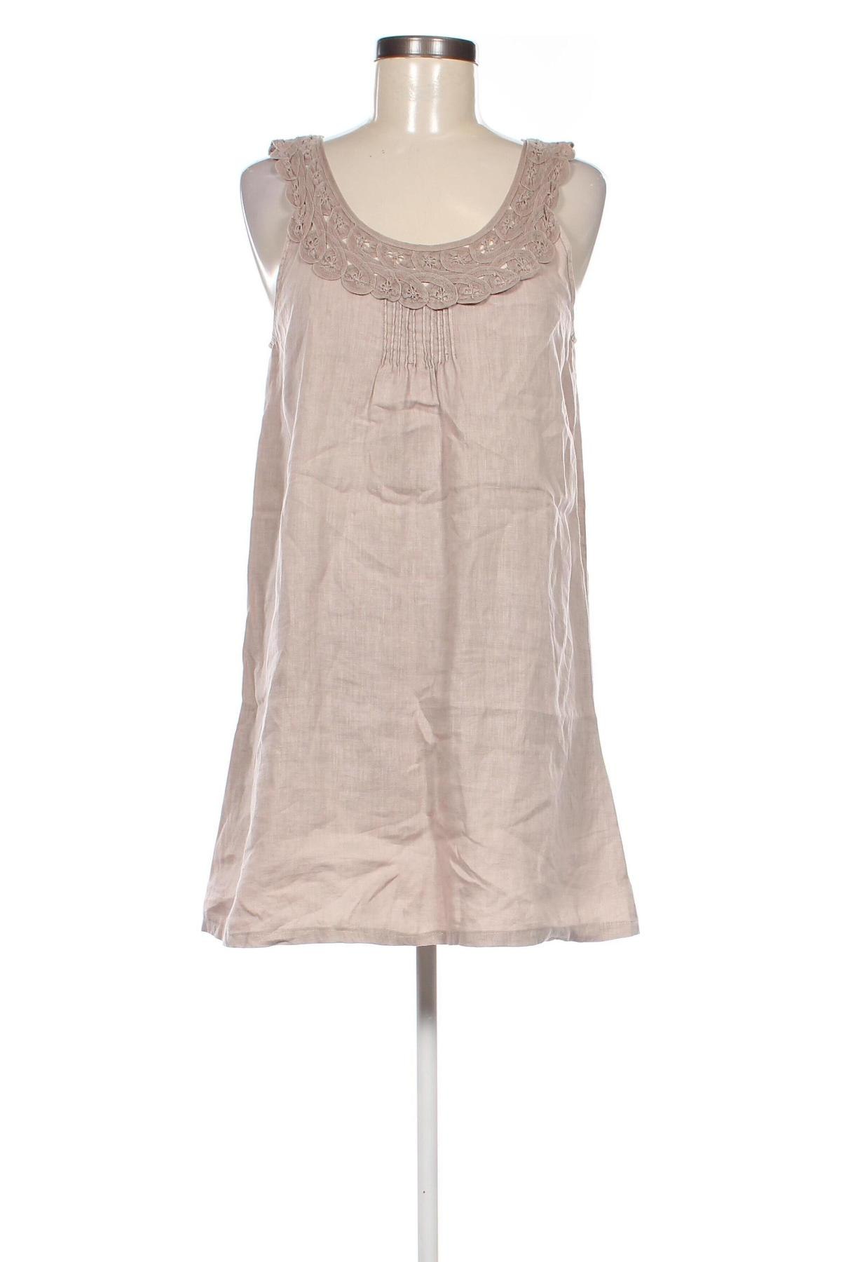 Kleid Carla F., Größe S, Farbe Beige, Preis € 8,99