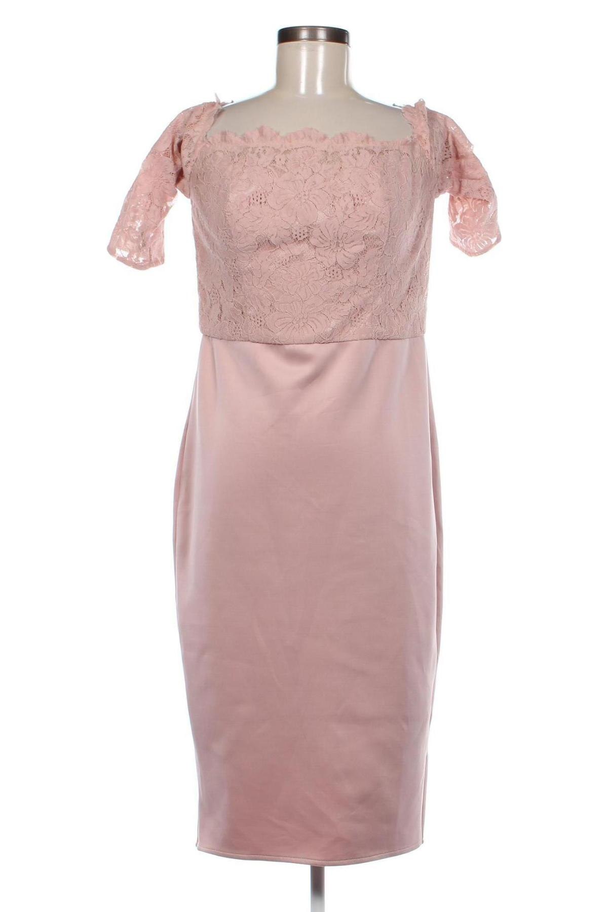 Kleid Chi Chi, Größe L, Farbe Rosa, Preis € 16,23