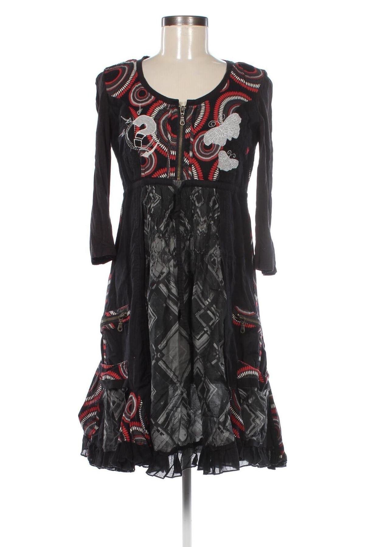 Kleid Desigual, Größe M, Farbe Mehrfarbig, Preis 29,99 €