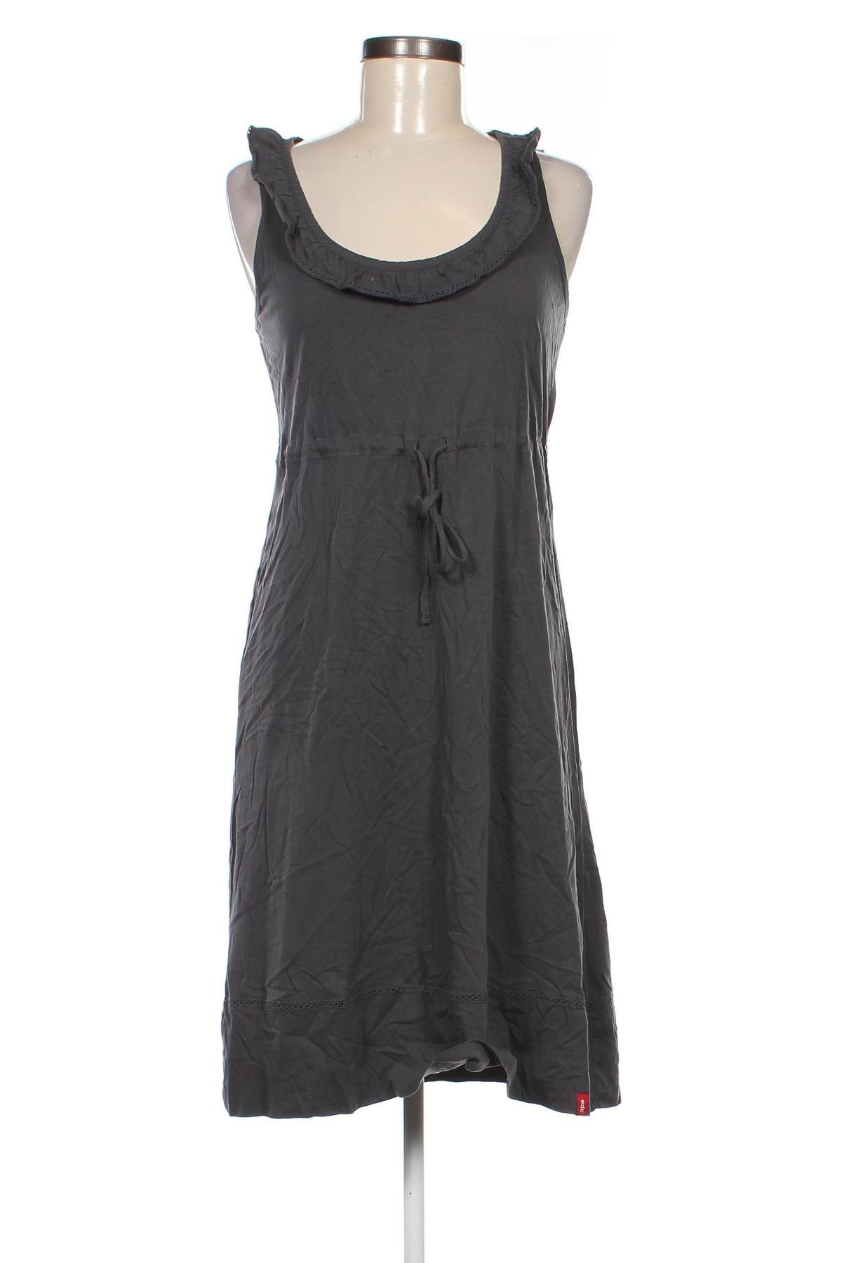 Kleid Edc By Esprit, Größe L, Farbe Grau, Preis 21,99 €