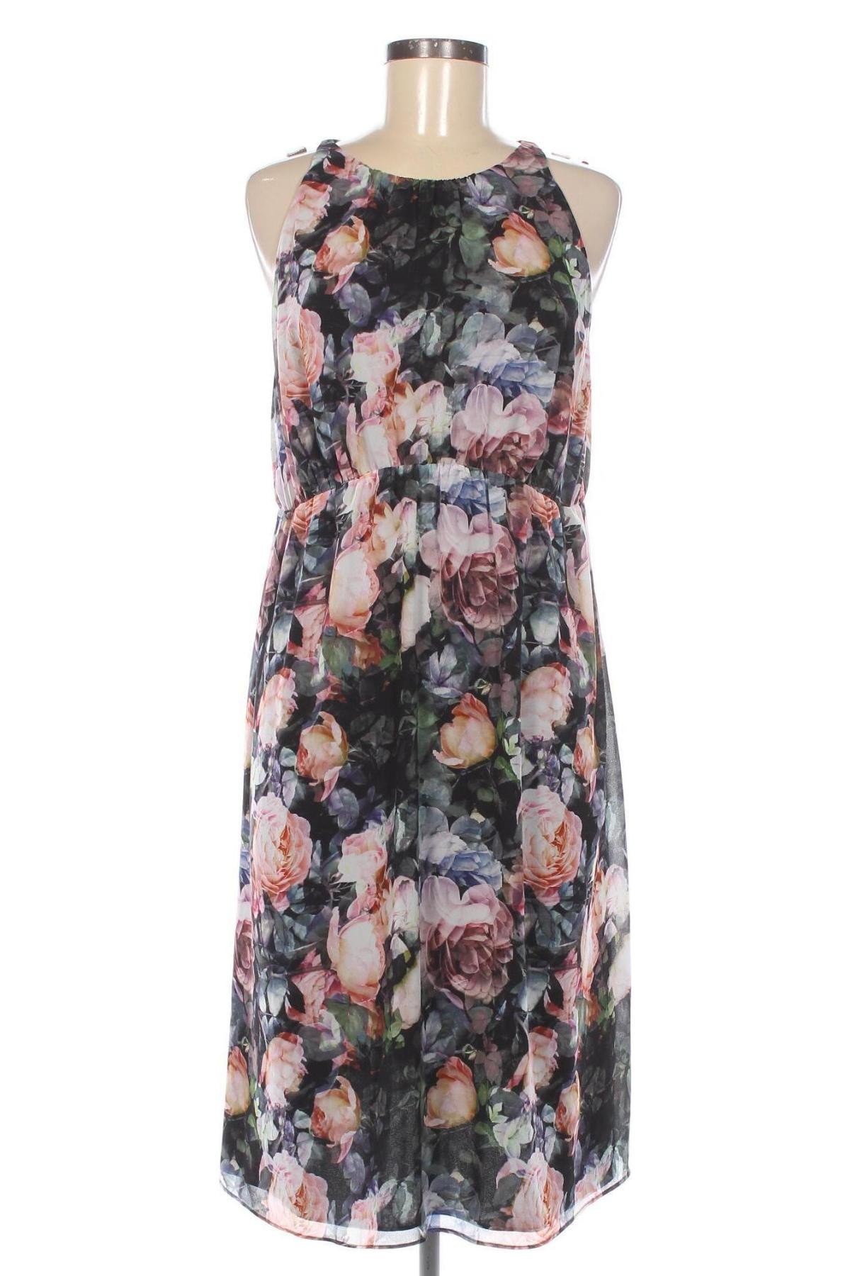 Kleid für Schwangere H&M Mama, Größe L, Farbe Mehrfarbig, Preis 8,49 €