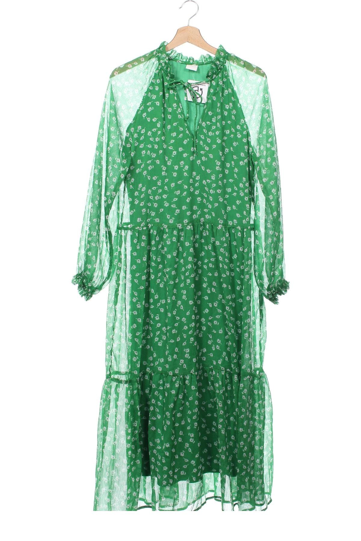 Rochie H&M, Mărime XS, Culoare Verde, Preț 138,00 Lei