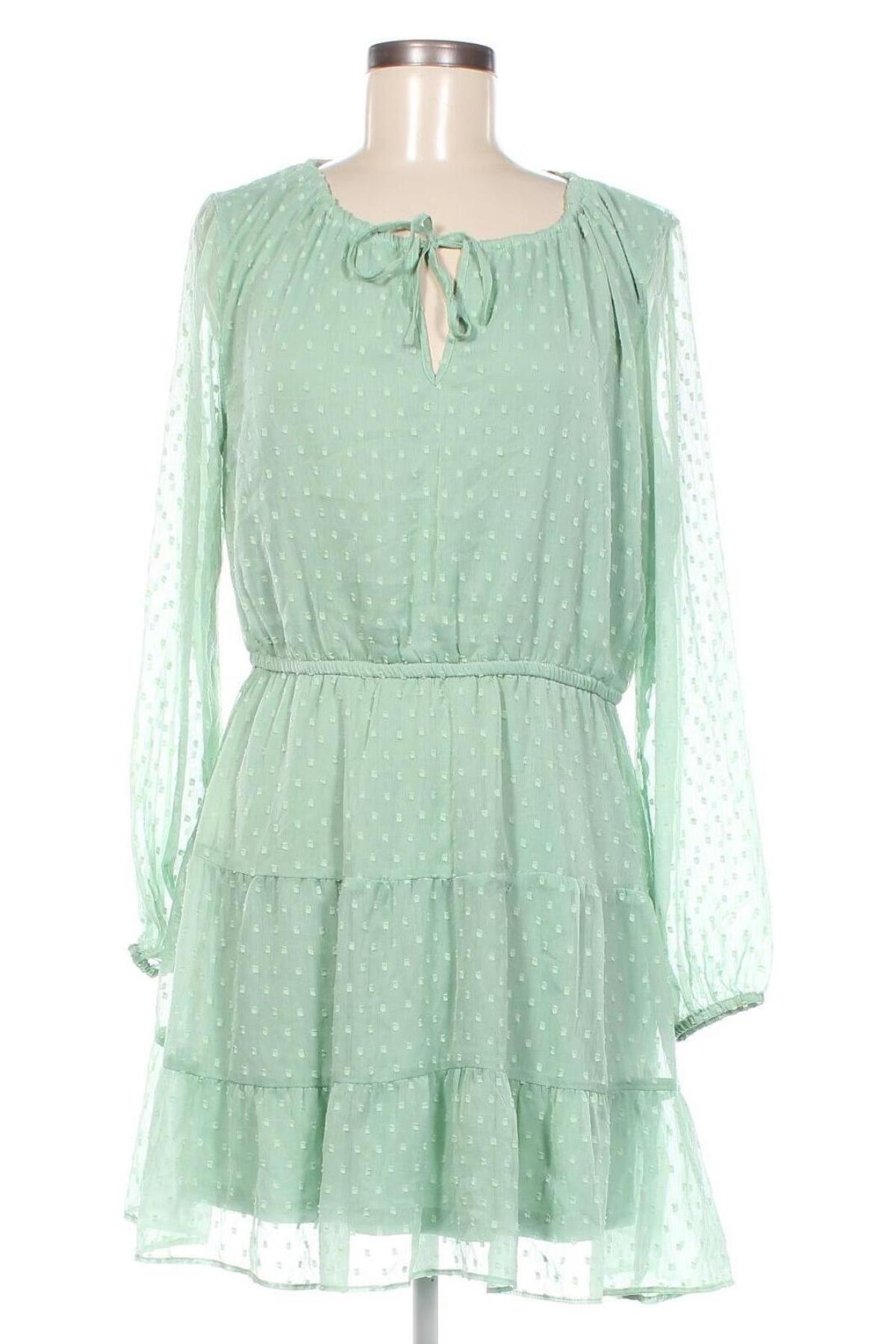 Rochie H&M Divided, Mărime XL, Culoare Verde, Preț 68,99 Lei