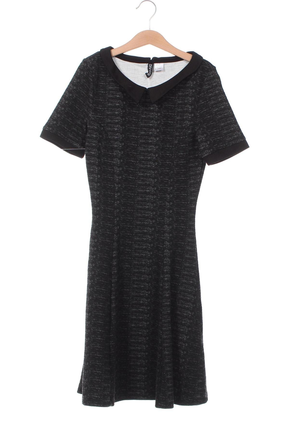 Kleid H&M Divided, Größe XS, Farbe Schwarz, Preis € 15,49