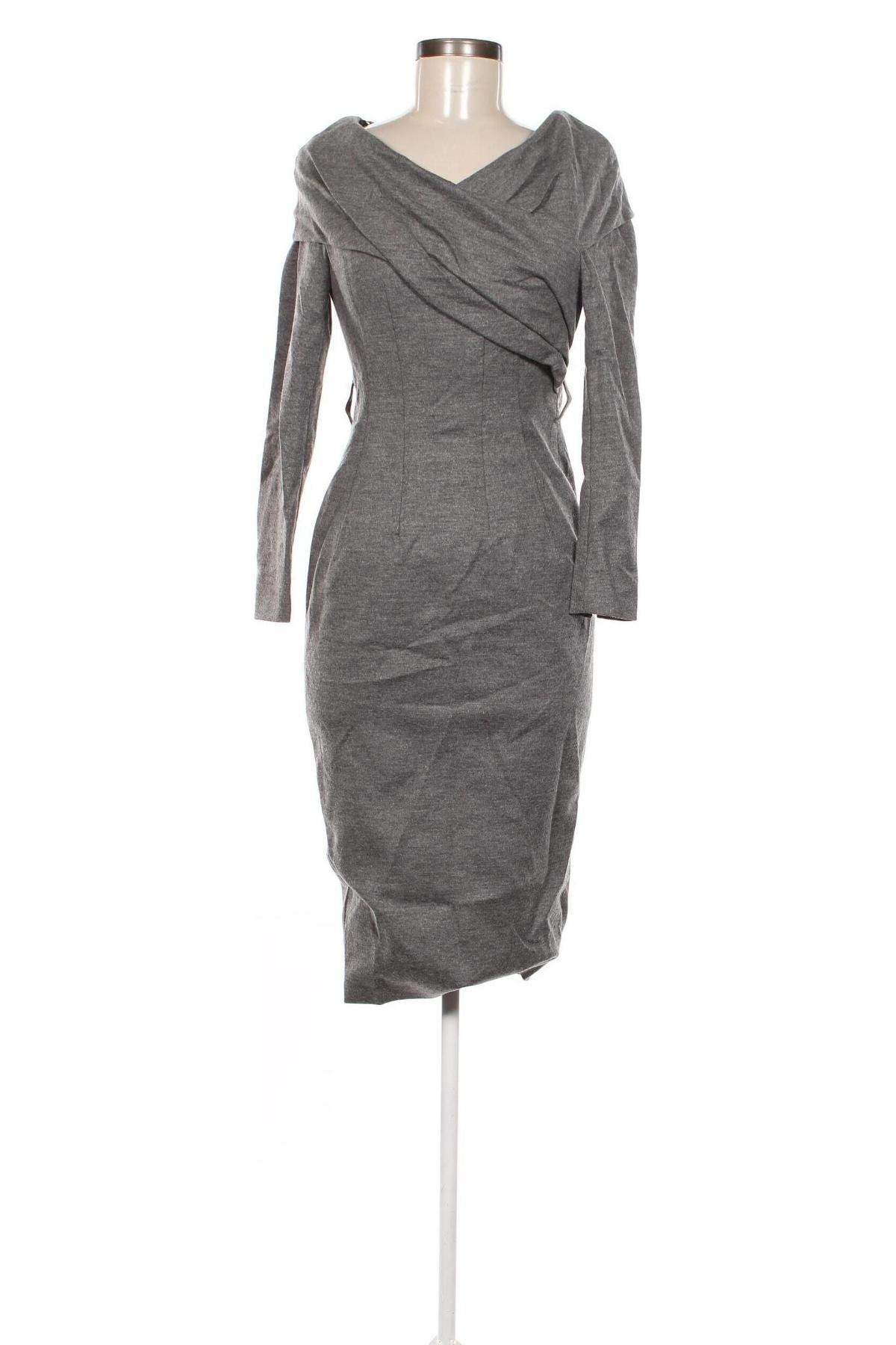 Kleid Karen Millen, Größe S, Farbe Grau, Preis € 100,49